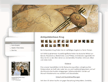 Tablet Screenshot of krug-antiques.de